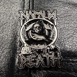 NAPALM DEATH...  Metal  Pin / Badge  (grind core)   U.K   279