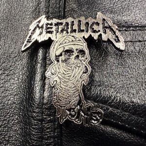METALLICA...  Metal Pin / Badge  (thrash metal)  U.S.A   006