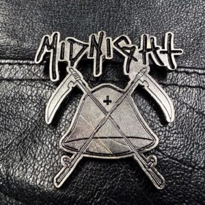 MIDNIGHT...  Metal  Pin / Badge  (speed metal)    U.S.A   216