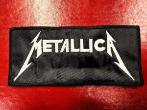 METALLICA...   Embroidered Patch  (thrash metal)    U.S.A   1872*