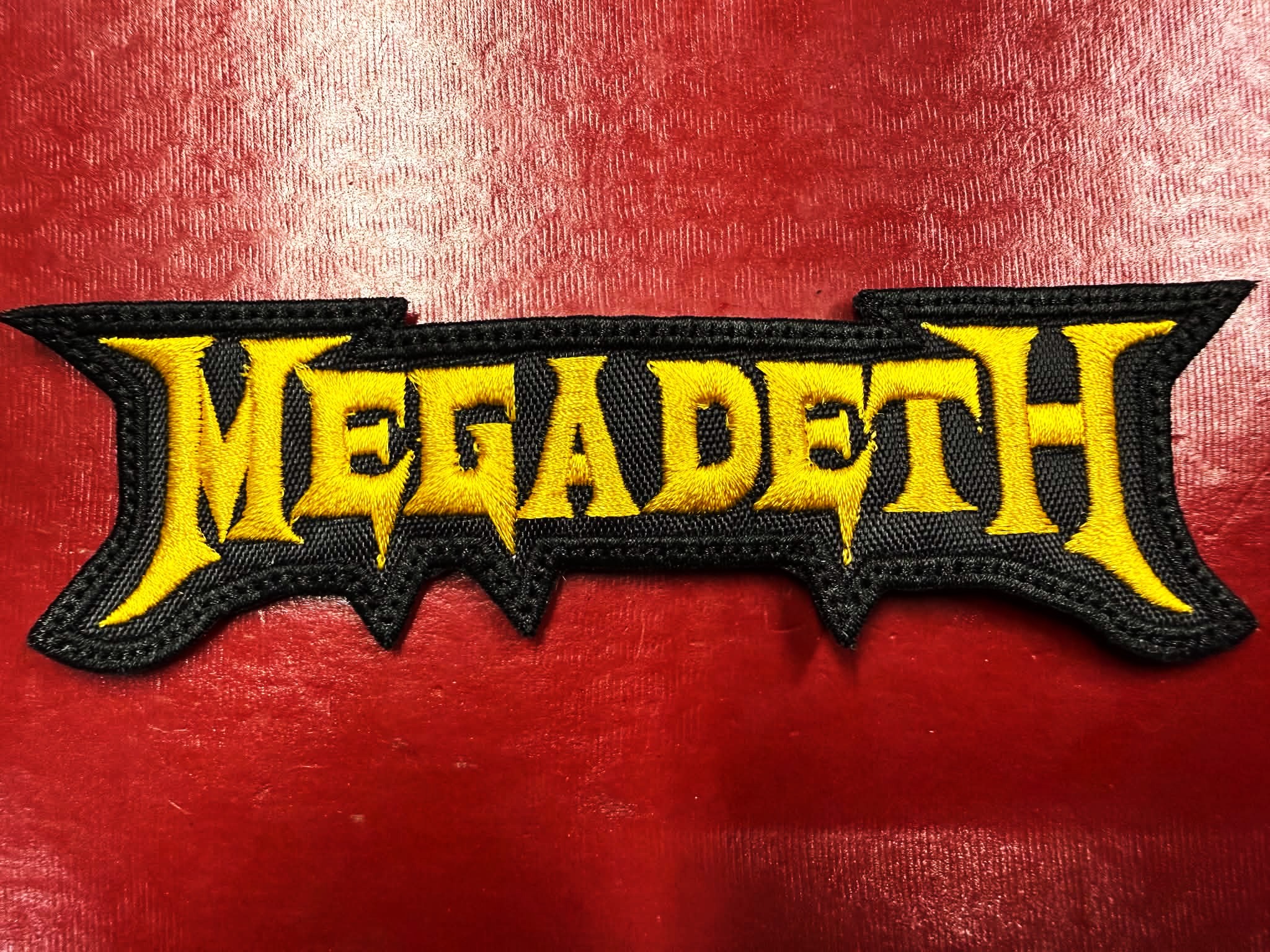 MEGADETH... Embroidered Patch (thrash metal) U.S.A 1882*
