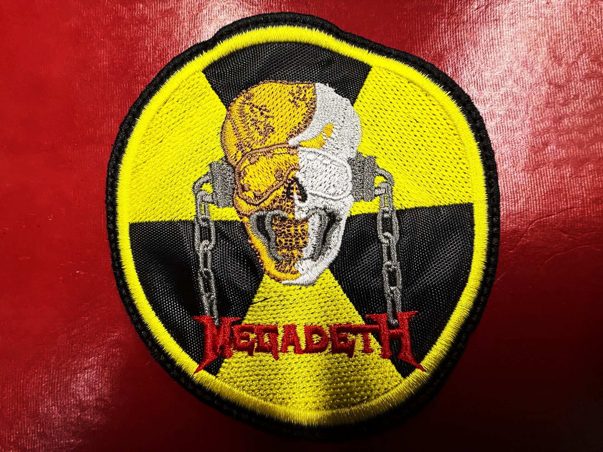 MEGADETH... Embroidered Patch (thrash metal) U.S.A 1885*