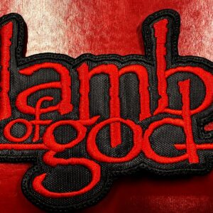 LAMB OF GOD... Embroidered Patch (groove metal) U.S.A 1699*
