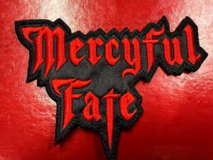 MERCYFUL FATE...   Embroidered Patch  (heavy metal)    Denmark   1894*