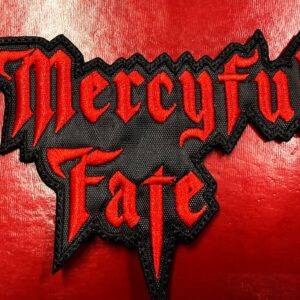 MERCYFUL FATE... Embroidered Patch (heavy metal) Denmark 1894*