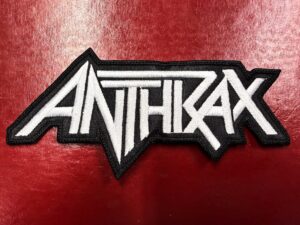 ANTHRAX...   Embroidered Patch  (thrash metal)  U.S.A   1774*