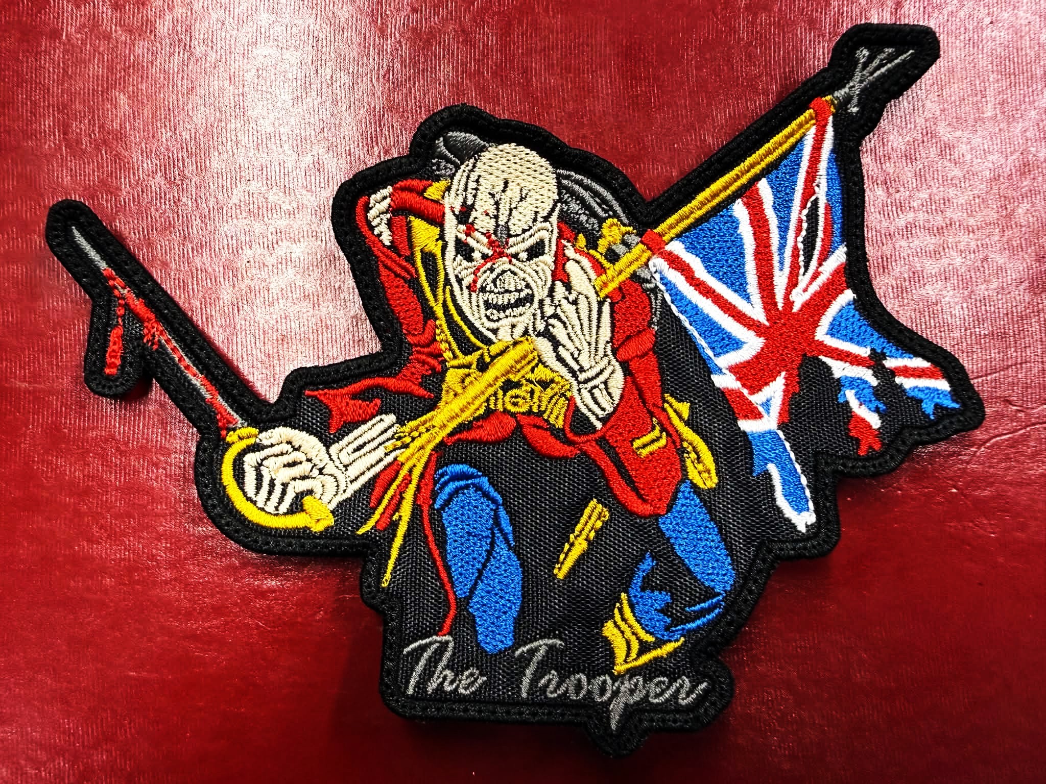 IRON MAIDEN... Embroidered Patch (nwobhm) U.K 1273*