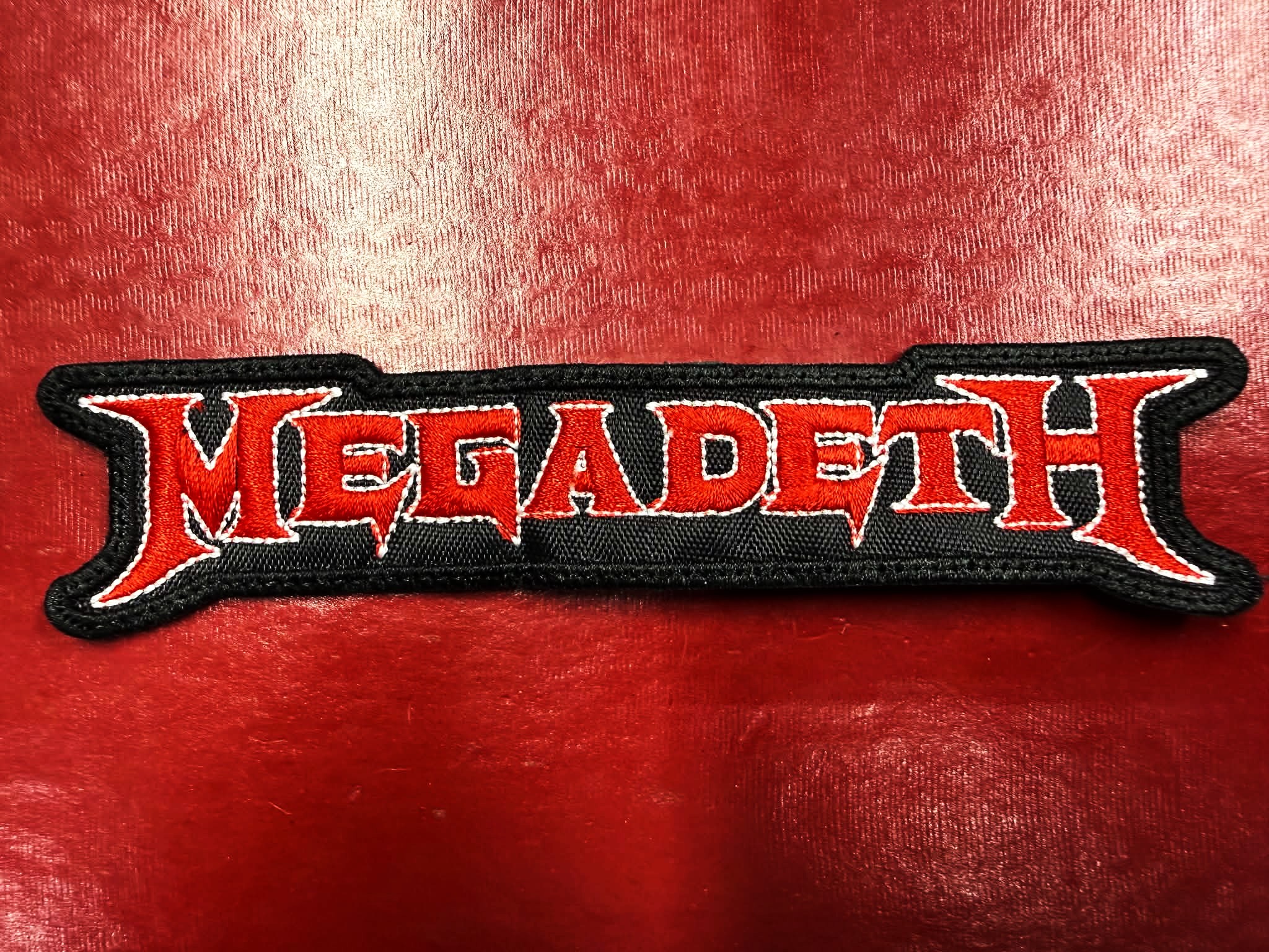 MEGADETH... Embroidered Patch (thrash metal) U.S.A 1871*
