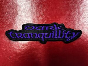 DARK TRANQUILLITY...  Embroidered Patch  (melodic death)    Sweden   754