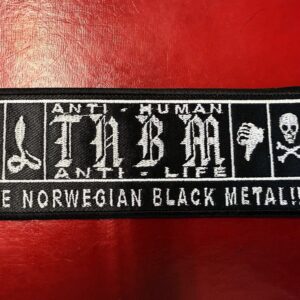 TAAKE...  Embroidered Patch  (black metal)    Norway   991