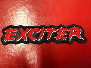 EXCITER...  Embroidered Patch  (speed heavy)    Canada   836