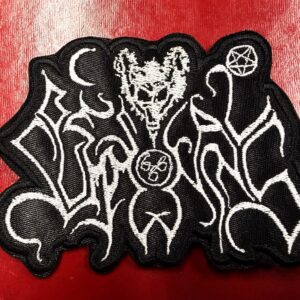 BESTIAL SUMMONING...  Embroidered Patch  (black metal)    Netherlands   4294